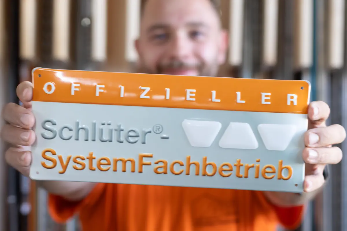 APT Pätzold GmbH & Co. KG ist offizieller Schlüter System Fachbetrieb